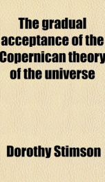 the gradual acceptance of the copernican theory of the universe_cover