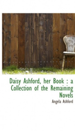 Daisy Ashford: Her Book_cover