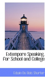extempore speaking for school and college_cover
