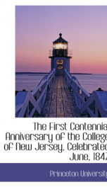 the first centennial anniversary of the college of new jersey celebrated june_cover