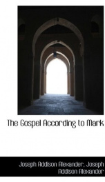 the gospel according to mark_cover