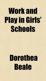 work and play in girls schools_cover