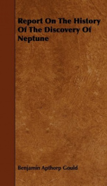 report on the history of the discovery of neptune_cover