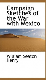 campaign sketches of the war with mexico_cover