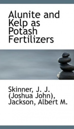 alunite and kelp as potash fertilizers_cover