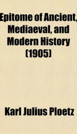 epitome of ancient mediaeval and modern history_cover