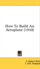 how to build an aeroplane_cover