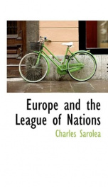 europe and the league of nations_cover