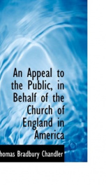 an appeal to the public in behalf of the church of england in america_cover