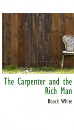 the carpenter and the rich man_cover