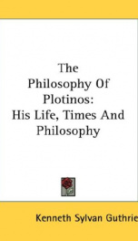 the philosophy of plotinos_cover