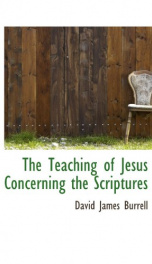 the teaching of jesus concerning the scriptures_cover