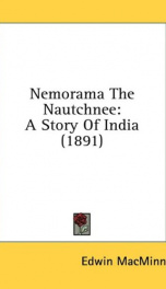 nemorama the nautchnee a story of india_cover