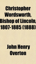 christopher wordsworth bishop of lincoln 1807 1885_cover