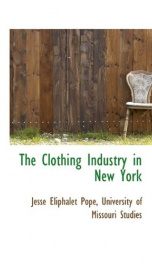 the clothing industry in new york_cover