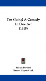im going a comedy in one act_cover
