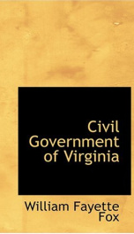 Civil Government of Virginia_cover
