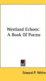 westland echoes a book of poems_cover