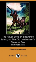 the rover boys on snowshoe island or the old lumbermans treasure box_cover
