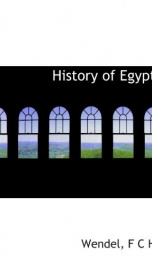 history of egypt_cover