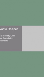 favorite recipes_cover