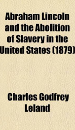 abraham lincoln and the abolition of slavery in the united states_cover