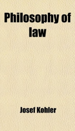 philosophy of law_cover