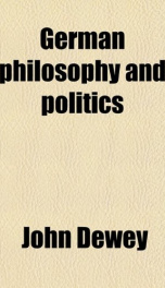 german philosophy and politics_cover