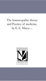 the homoeopathic theory and practice of medicine_cover