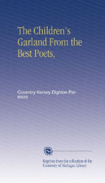 the childrens garland from the best poets_cover