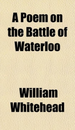 a poem on the battle of waterloo_cover