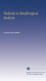 methods in metallurgical analysis_cover