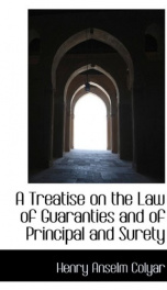 a treatise on the law of guaranties and of principal and surety_cover