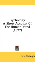 psychology a short account of the human mind_cover