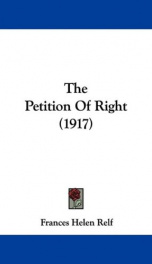 the petition of right_cover