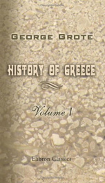 history of greece volume 1_cover