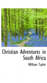 christian adventures in south africa_cover