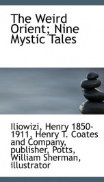 the weird orient nine mystic tales_cover