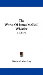 the works of james mcneill whistler_cover
