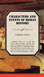 Characters and events of Roman History_cover