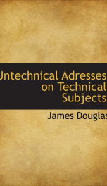 untechnical adresses on technical subjects_cover