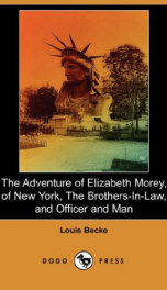 The Adventure Of Elizabeth Morey, of New York_cover