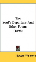 the souls departure and other poems_cover