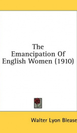 the emancipation of english women_cover