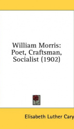 william morris poet craftsman socialist_cover