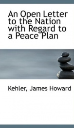 an open letter to the nation with regard to a peace plan_cover