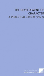 the development of character a practical creed_cover