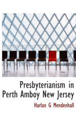 presbyterianism in perth amboy new jersey_cover