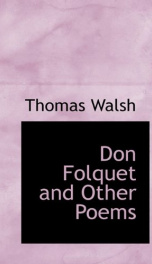 don folquet and other poems_cover