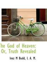 the god of heaven or truth revealed_cover